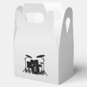 Monogram drum Silver Bedankdoosjes (Geopend)