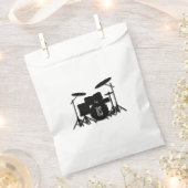 Monogram drum Silver Bedankzakje (Geknipt)