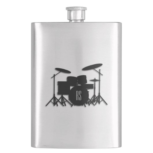 Monogram drum Silver Flacon (Voorkant)