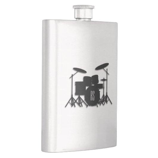 Monogram drum Silver Flacon (Rechts)