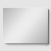 Monogram drum Silver Gastenboek (Achterkant)