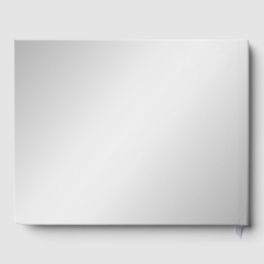 Monogram drum Silver Gastenboek (Achterkant)