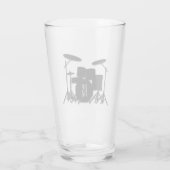 Monogram drum Silver Glas (Achterkant)