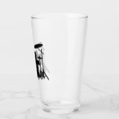 Monogram drum Silver Glas (Links)