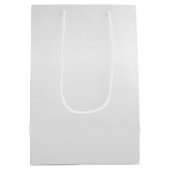 Monogram drum Silver Medium Cadeauzakje (Achterkant)