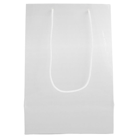 Monogram drum Silver Medium Cadeauzakje (Achterkant)