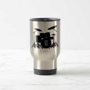 Monogram drum Silver Reisbeker