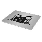Monogram drum Silver Snijplank (Hoek)