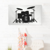 Monogram drum Silver Spandoek (Insitu)