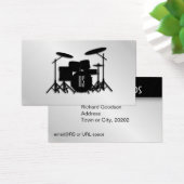 Monogram drum Silver Visitekaartje (Bureau)