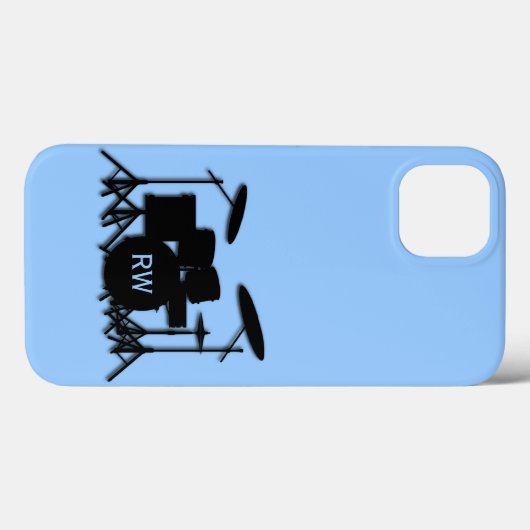 Monogram Drums Case-Mate iPhone Case (Achterkant (horizontaal))
