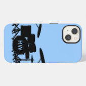 Monogram Drums iPhone Hoesje (Achterkant horizontaal)
