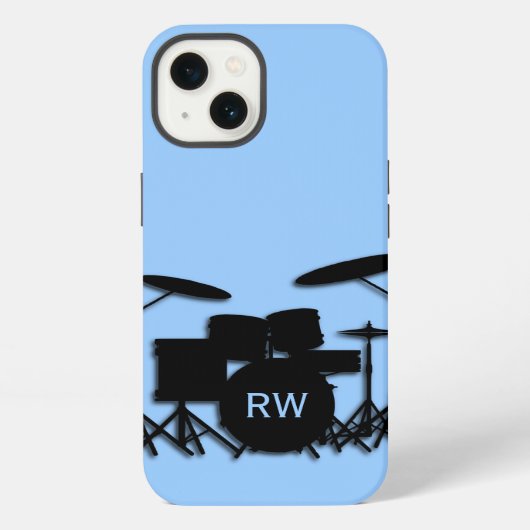 Monogram Drums iPhone Hoesje (Achterkant)