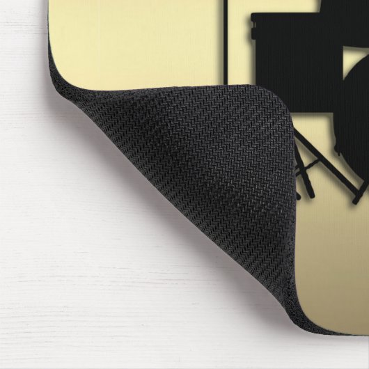 Monogram drumset Gold Muismat (Hoek)