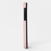 Monogram drumset muziekontwerp roze Case-Mate iPhone case (Achterkant/links)