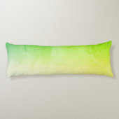 Monogram drumstel groen lichaamskussen (Achterkant)