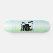 Monogram drumstel groen persoonlijk skateboard (Horizontaal)