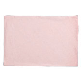 Monogram Drumstel Muziekontwerp Roze  Kussensloop (Achterkant)