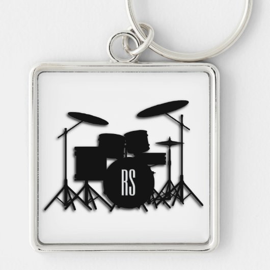 Monogram Drumstel Sleutelhanger (Voorkant)