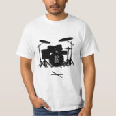 Monogram Drumstel T-shirt (Voorkant)