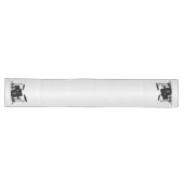 Monogram Drumstel Zilver Lange Tafelloper (Horizontaal)