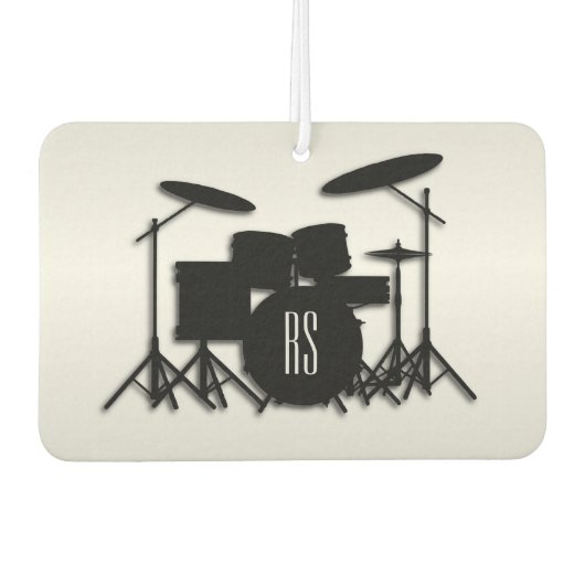 Monogram Drumstel Zilver Luchtverfrisser (Voorkant)