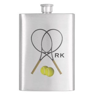 Monogram Dubbel Tennis Sport Thema Flacon