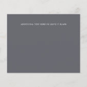 Monogram Dusty Roos Weddenschap foto BEWAART DE DA (Achterkant)