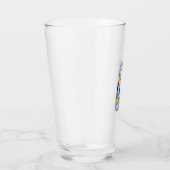 Monogram E - 16 oz glas (Rechts)