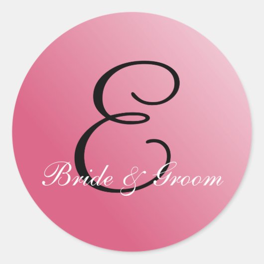 Monogram E aanpasbaar zegel (Voorkant)