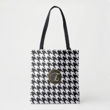 Monogram E Hounds tand canvas tas