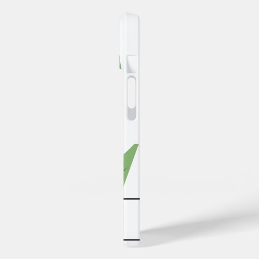 Monogram E Lavender Eucalyptus Hoesje-Mate iPhone Case-Mate iPhone Case (Achterkant / Links)