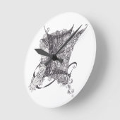 Monogram E Ronde Klok (Hoek)