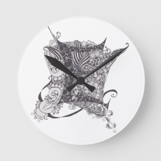 Monogram E Ronde Klok