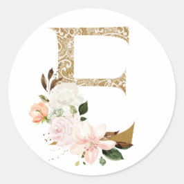 MONOGRAM E RONDE STICKER