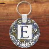 Monogram E Sleutelhanger (Voorkant)