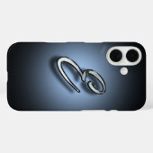Monogram E Spotlight Achtergrond Case-Mate iPhone Case (Achterkant (horizontaal))