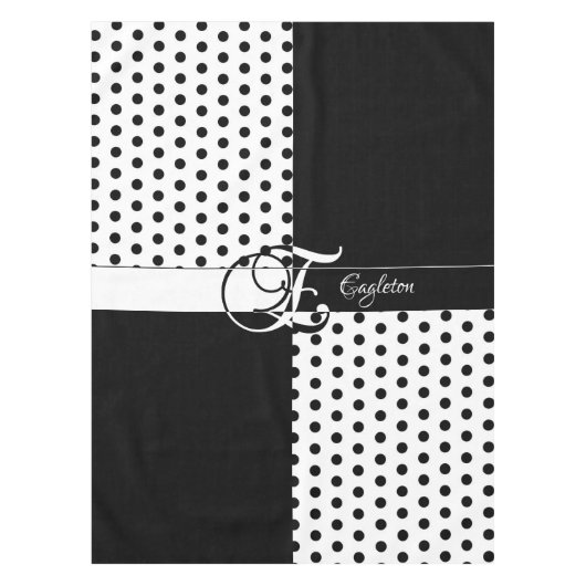 Monogram E Tafelkleed (Voorkant)