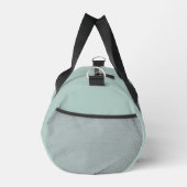 Monogram Eendenei Groen Stijlvol Modern Minimalist Plunjezak (Rechts)