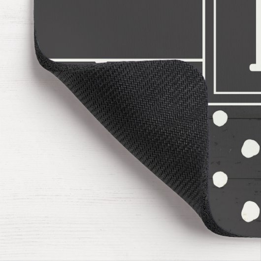 Monogram | Eenvoudige signalering Stap 1 Muismat (Hoek)