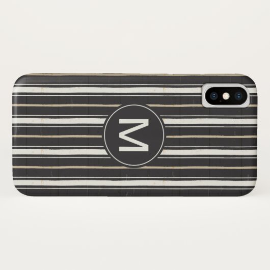 Monogram | Eenvoudige signaleringen Stap 2 Case-Mate iPhone Case (Achterkant (horizontaal))
