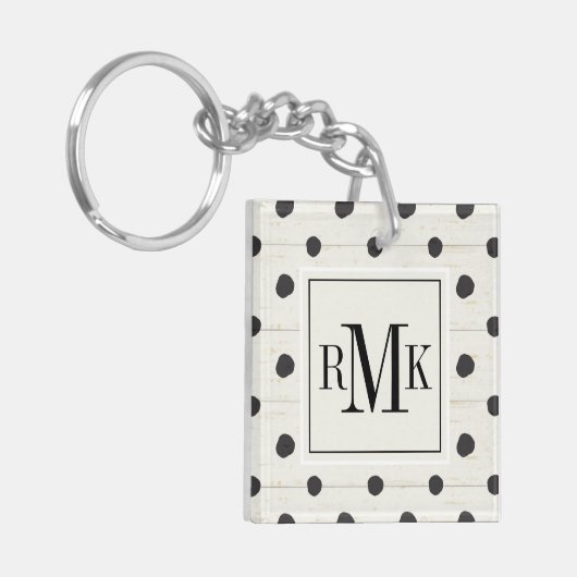 Monogram | Eenvoudige signaleringen Stap 3 Sleutelhanger (Voorkant Links)