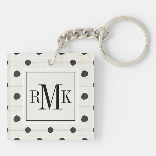 Monogram | Eenvoudige signaleringen Stap 3 Sleutelhanger (Achterkant)