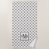 Monogram | Eenvoudige signaleringen Stap 3 Strandlaken (Voorkant)