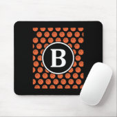 Monogram Eerste Letter Van De Naam Letter B Sketll Muismat (Met muis)