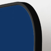 Monogram Eerste Letters Navyblauw Wit Trend Pickleball Paddle (Links Detail)