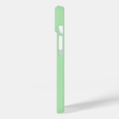 Monogram eerste naam letter hoesje voor iPhone Cas (Achterkant / Links)