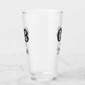Monogram Eerste Verjaardag est glas (Links)