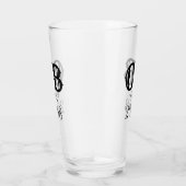 Monogram Eerste Verjaardag est glas (Rechts)