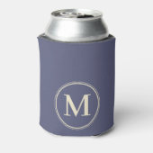 Monogram Effen Lavendel Breeze Kleur Blikjeskoeler (Blikje Achterkant)